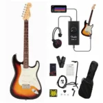 Fender Strocaster Made in Japan Hybrid II Rosewood Fingerboard (3-Color Sunburst) with many freebies! - Image 9