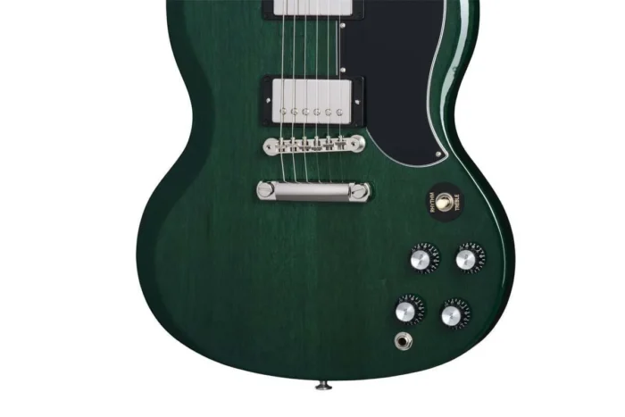 Gibson SG Standard 61 Stop Bar (Translucent Teal) [Custom Color Series] - Image 8