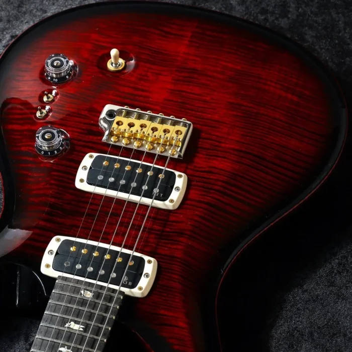 PRS 2025 Custom 24-08 10Top Pattern Thin Neck (Fire Smokeburst) - Image 12