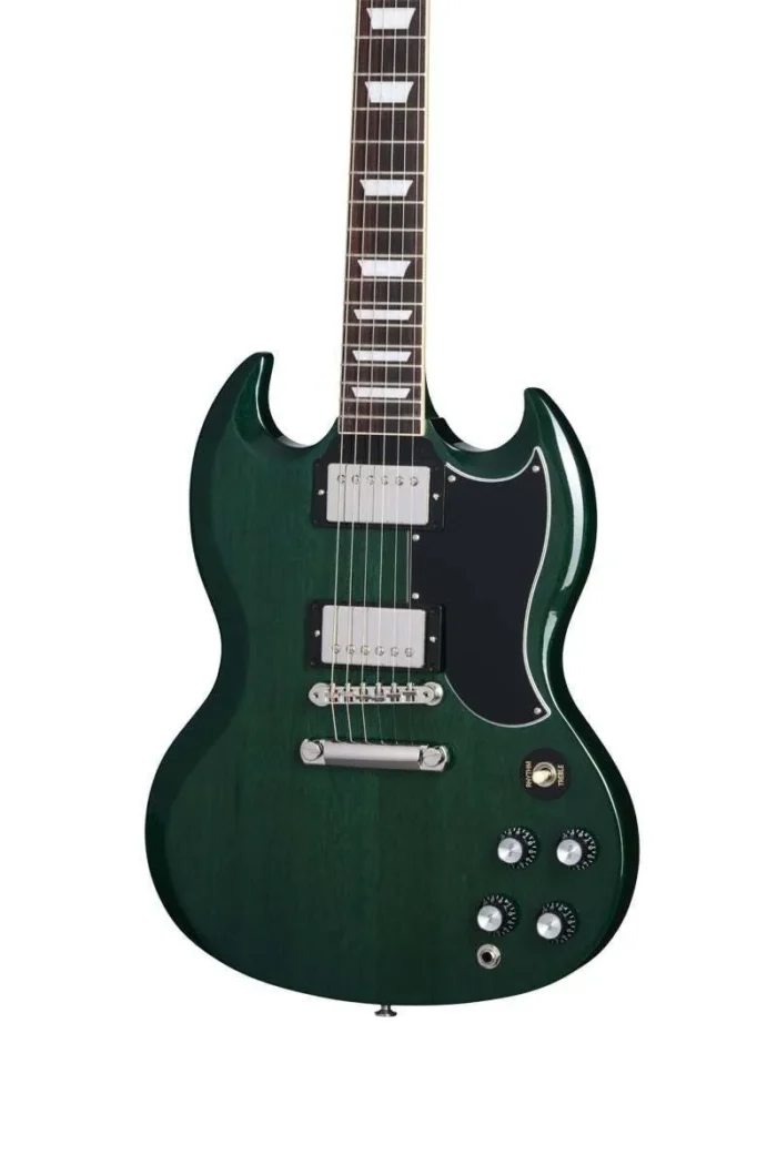 Gibson SG Standard 61 Stop Bar (Translucent Teal) [Custom Color Series] - Image 9