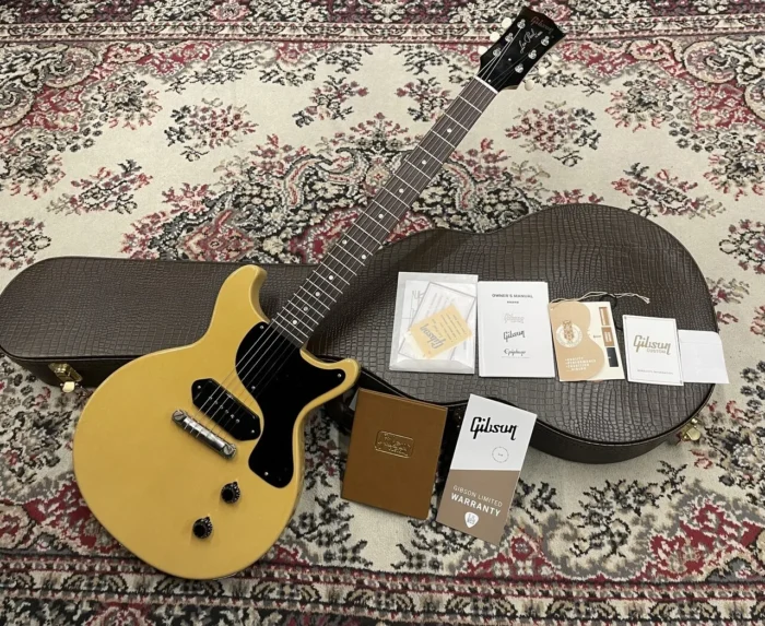 Gibson Custom Shop 1958 Les Paul Junior Double Cut Reissue VOS TV (Yellow) - Image 4