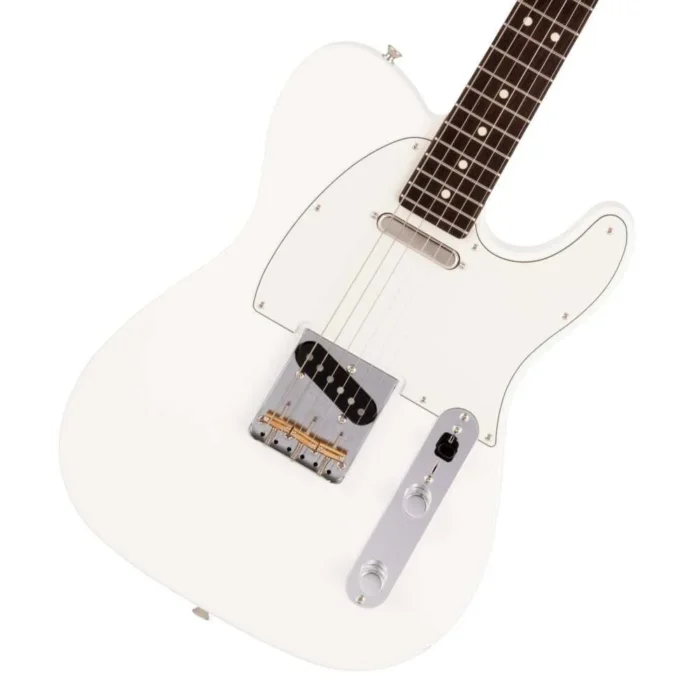 Fender Telecaster Made in Japan Hybrid II Rosewood Fingerboard (Arctic White ) with many freebies! - Image 1