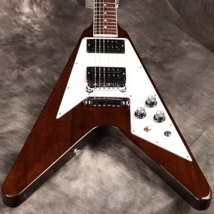 Gibson Exclusive 70s Flying V (Dark Walnut) - Image 3