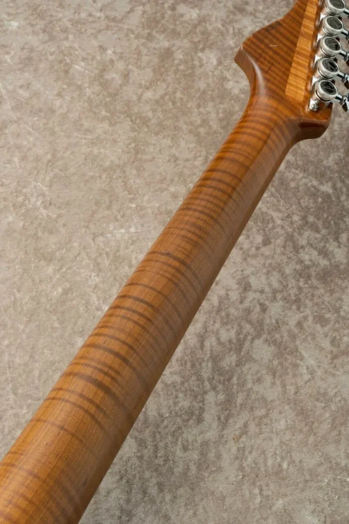 Red House Seeker S Stratocaster 24F SSH Heavy Aged w/ Master Grade Roasted Flame Maple (Black) - Image 12