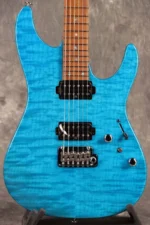 Ibanez MM1-TAB Martin Miller Signature Model (Transparent Aqua Blue) - Image 6