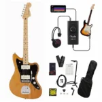 Fender Jazzmaster Made in Japan Hybrid II Maple Fingerboard (Vintage Natural) with many freebies! - Image 9