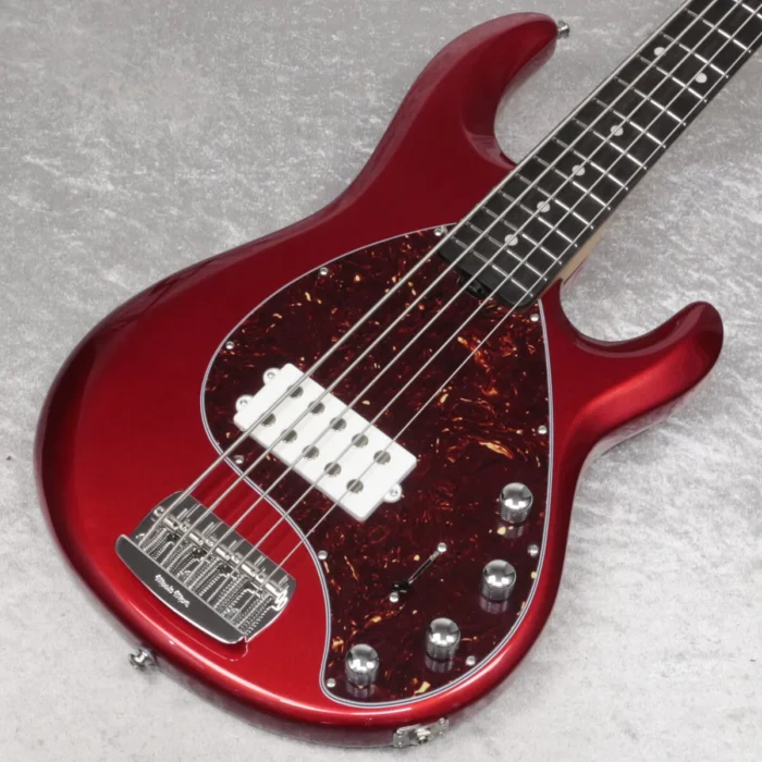 MUSIC MAN StingRay Special 5string Candyman (Ebony Red) - Image 1