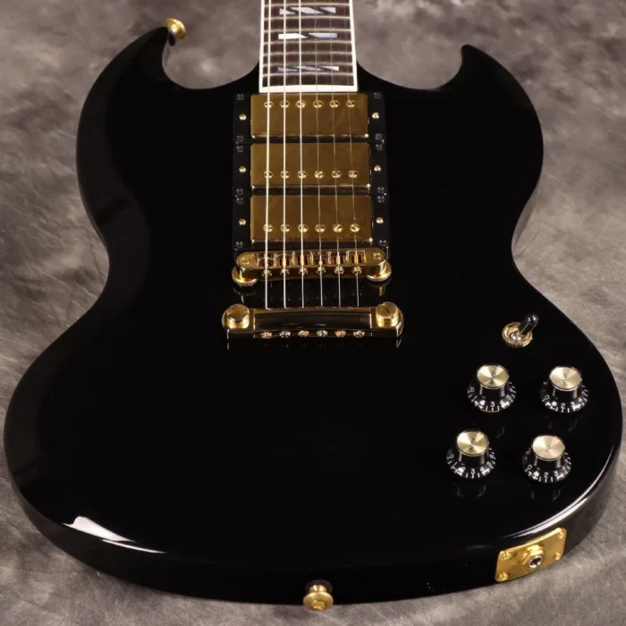 Gibson Exclusive SG Supreme 3-Pickup Ebony (Black) - Image 3