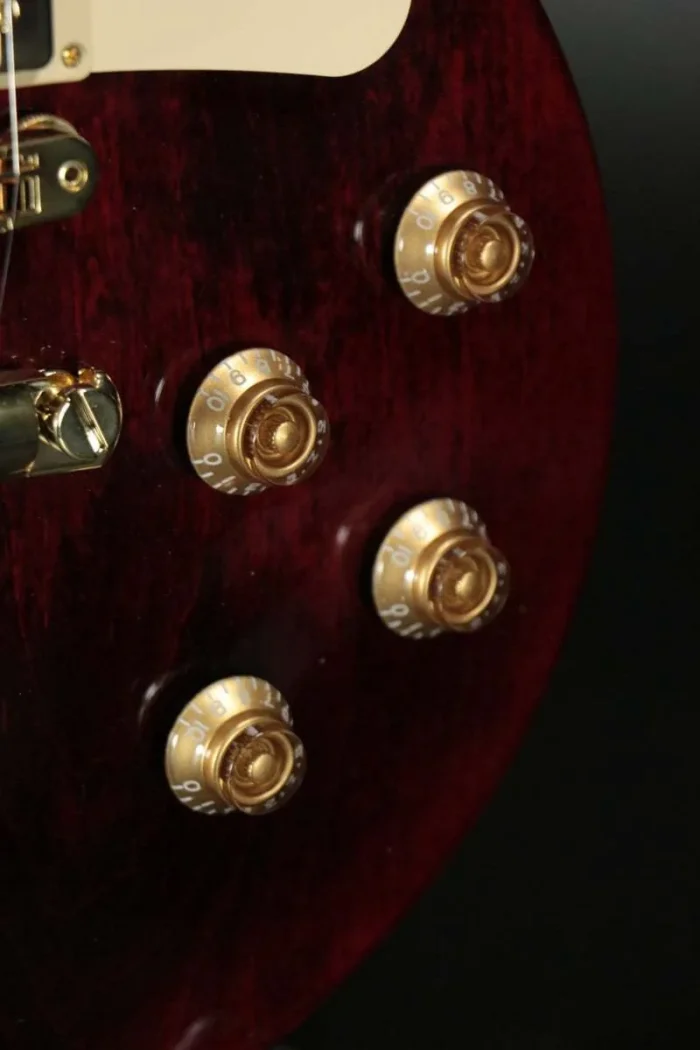 Gibson Exclusive Les Paul Studio with Gold Hardware (Wine Red) - Image 11