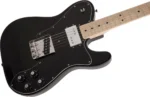 Fender Telecaster Made in Japan Traditional 70s Custom Maple Fingerboard (Black) with many freebies! - Image 6