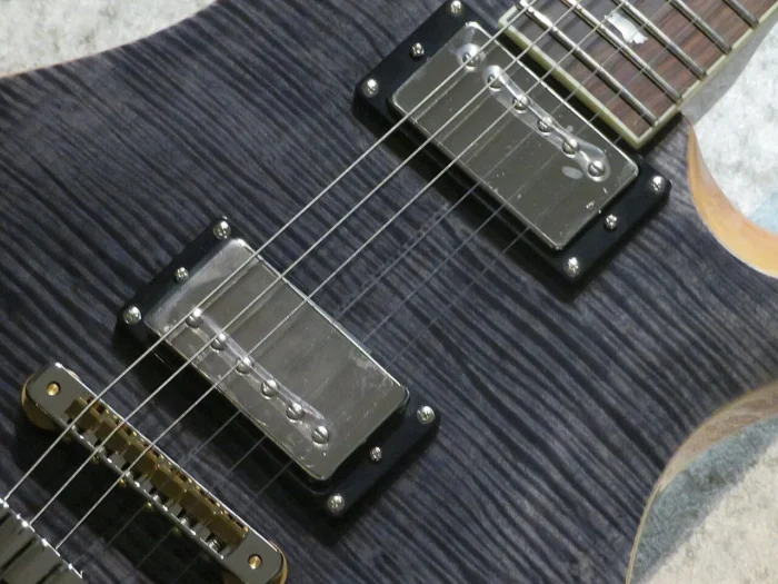 PRS SE McCARTHY 594 (Vintage inspired Charcoal Burst) - Image 8