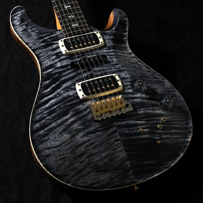 PRS 2025 Modern Eagle V 10Top Pattern Neck (Charcoal) - Image 10