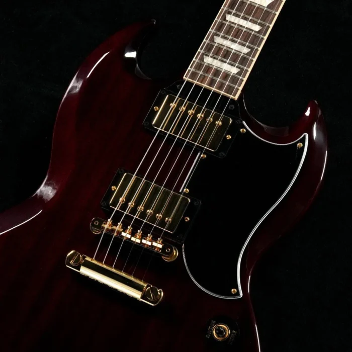 Gibson Exclusive SG Standard 61 with Gold Hardware (Aged Cherry) - Image 10