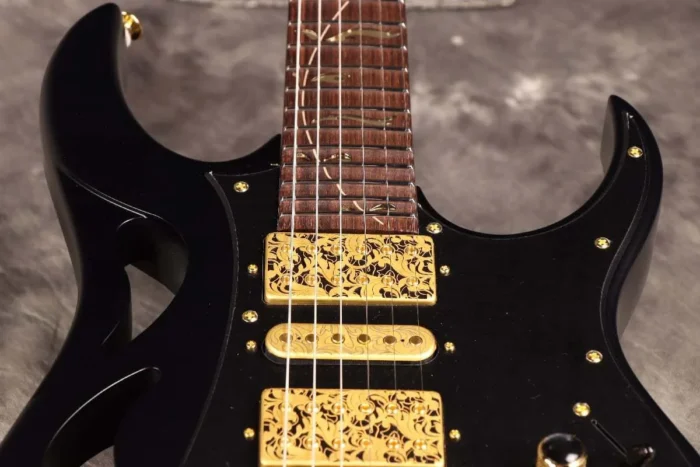 "Ibanez ""Paradise in Art"" Steve Vai signature PIA3761 Onyx Black Ibanez" - Image 12