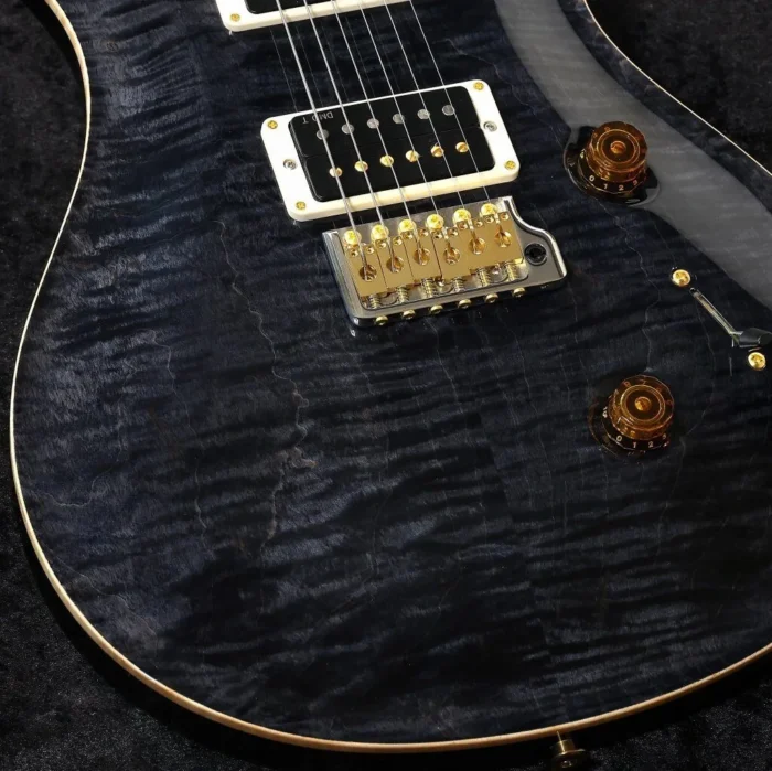 PRS 2025 Custom 24-10-Top Pattern Thin Neck (Gray Black) - Image 13