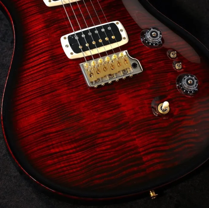 PRS 2025 Custom 24-08 10Top Pattern Thin Neck (Fire Smokeburst) - Image 11