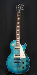 Gibson Hand-Picked Exclusive Model Les Paul Trad Pro V (Ocean Water Perimeter) - Image 3