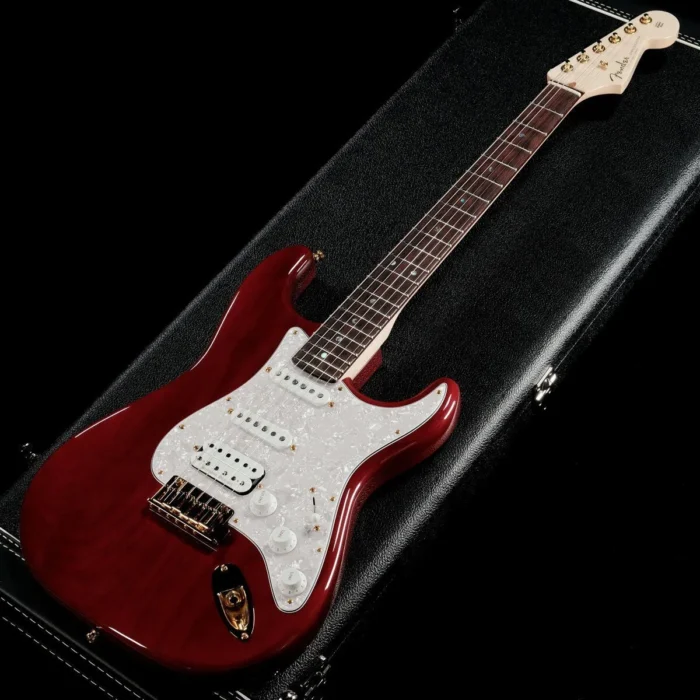 Fender Custom Shop Custom Built Stratocaster HSS NOS (Bing Cherry Transparent) "Special Order Model" - Image 3