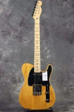 Fender Made In Japan Hybrid II Telecaster with Maple FB(Vintage Natural finish) - Image 4