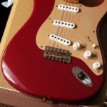 Fender Custom Shop LTD 70th Anniversary 1954 Roasted Stratocaster Journeyman Relic (Cimarron Red) - Image 12