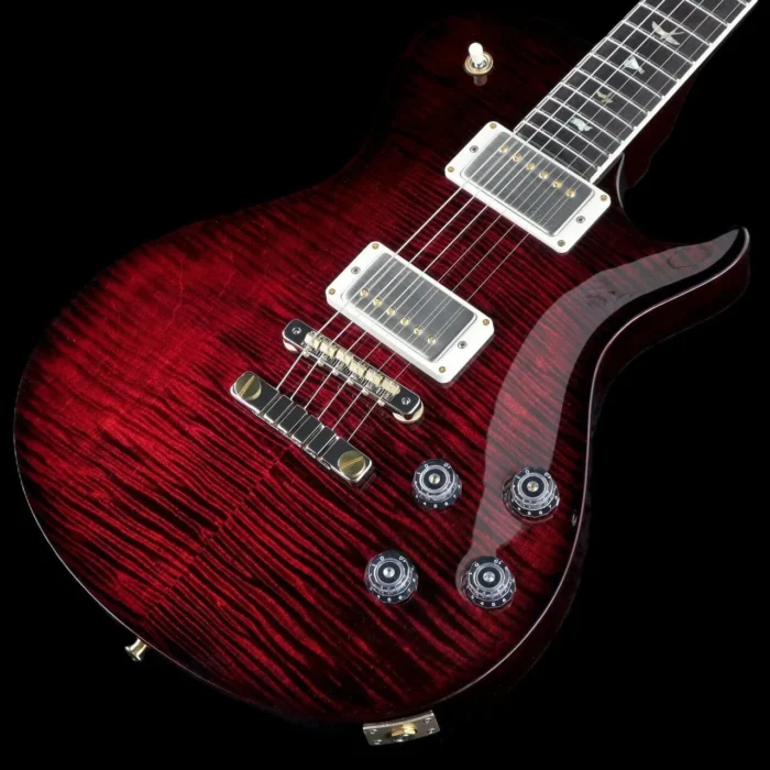 PRS 2025 McCarty Singlecut 594 10Top Custom Color (Fire Red Burst) - Image 2