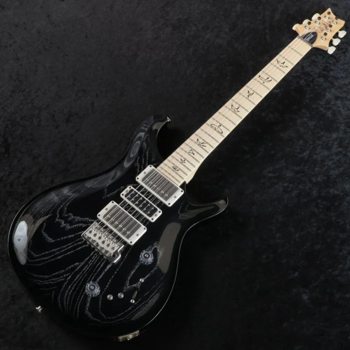 PRS 2025 Swamp Ash Special Maple (Black Doghair Smokeburst) - Image 4
