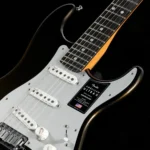Fender American Ultra II Stratocaster Ebony (Texas Tea) - Image 10