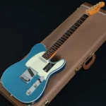 Fender American Ultra Luxe Vintage '60s Telecaster Custom (Lake Placid Blue) Heirloom Nitrocellulose Lacquer - Image 3