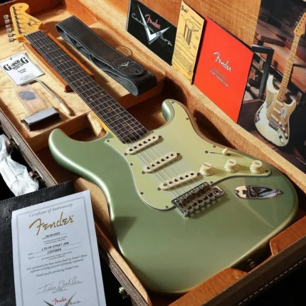Fender Custom Shop Limited Edition 1959 Stratocaster Journeyman Relic Super (Faded Aged Sage Green Metallic)
