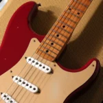 Fender Custom Shop LTD 70th Anniversary 1954 Roasted Stratocaster Journeyman Relic (Cimarron Red) - Image 11