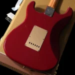 Fender Custom Shop LTD 70th Anniversary 1954 Roasted Stratocaster Journeyman Relic (Cimarron Red) - Image 6