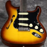 Fender Limited Edition Suona Stratocaster Thinline Ebony FB(Violin Burst) [Outlet Price] - Image 3