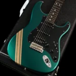 Fender Custom Shop Custom Built 1969 Stratocaster "Competition Stripe" NOS (British Racing Green) - Image 5
