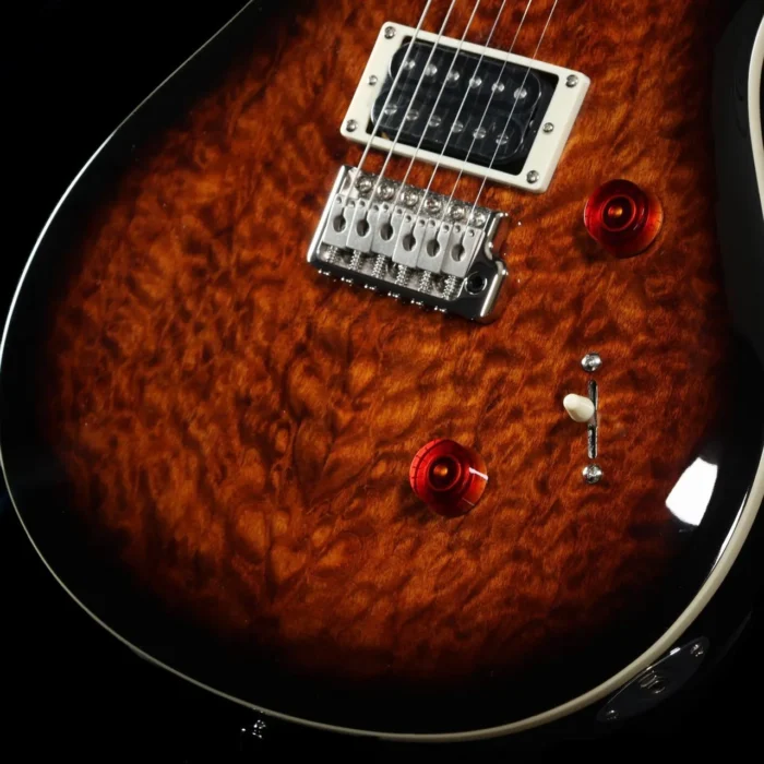 PRS SE Custom24 Quilt Package (Black Gold Sunburst) - Image 11