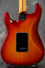 Fender American Ultra Luxe Stratocaster with Maple FB (Plasma Red Burst) - Image 7