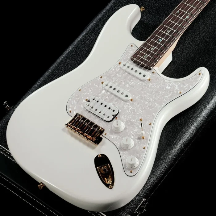 Fender Custom Shop Custom Built Stratocaster HSS NOS (Pearl White) "Special Order Model" - Image 5
