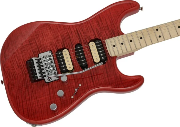Fender Michiya Haruhata Stratocaster Maple FB (Trans Pink) [Special Price] - Image 5