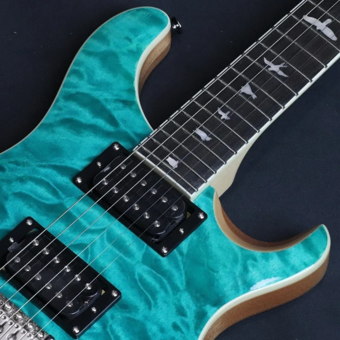 PRS SE Custom24 Quilt Package (Turquoise) 2024 - Image 10