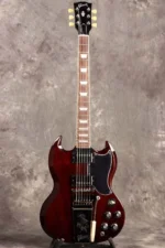 Gibson Exclusive SG Standard 61 Maestro Vibrola with T-Type Pickup (Aged Cherry) - Image 4