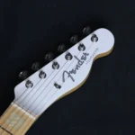 Fender Haruna Telecaster Boost Guitar with Maple Fingerboard (Arctic White) - Image 5