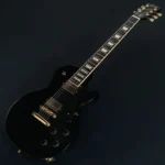 Gibson Exclusive Les Paul Studio with Gold Hardware (Ebony Black) [3.47kg/2025] [Bonus Included]