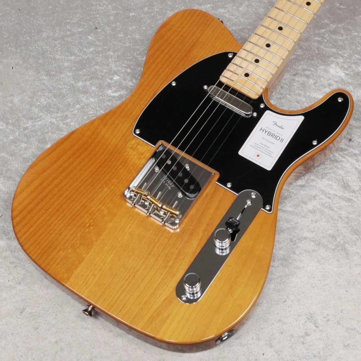 a7bcf02d3ae9a0b6285b361722d62791b3cceb Fender Made in Japan Hybrid II Telecaster, Maple (Vintage Natural) - Image 1