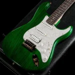 Fender Custom Shop Custom Built Custom Stratocaster HSS NOS (Emerald Green Transparent) "Special Order Model" - Image 5