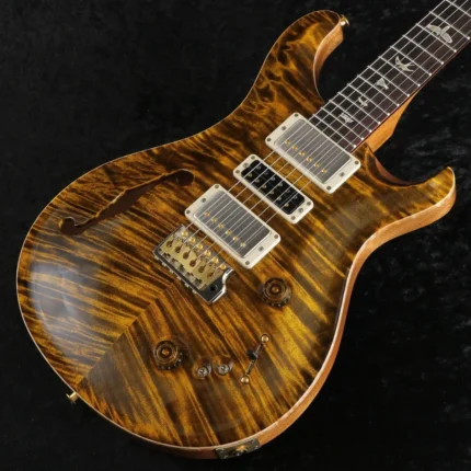 PRS 2024 Special Semi-Hollow 10-Top with Pattern Neck (Yellow Tiger) [Weight: 3.08kg]