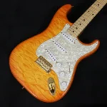 Fender ISHIBASHI FSR MIJ Traditional 50s Stratocaster Quilted Maple Top Ash Back 0Honey Burst)