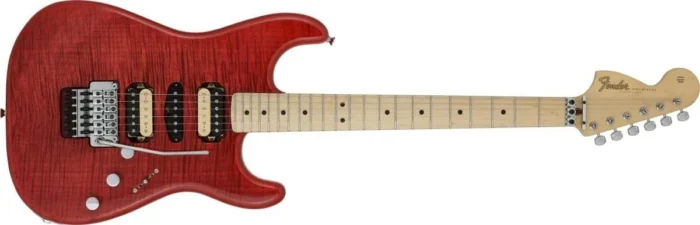 Fender Michiya Haruhata Stratocaster Maple FB (Trans Pink) [Special Price] - Image 3