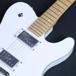Fender Haruna Telecaster Boost Guitar with Maple Fingerboard (Arctic White) - Image 10