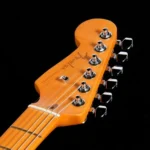 Fender American Ultra II Stratocaster Left-Hand Maple Fingerboard (Avalanche) - Image 4