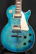 Gibson Hand-Picked Exclusive Model Les Paul Trad Pro V (Ocean Water Perimeter) - Image 5
