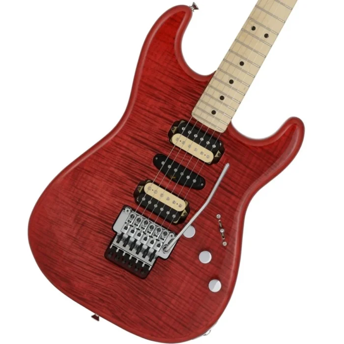 Fender Michiya Haruhata Stratocaster Maple FB (Trans Pink) [Special Price] - Image 1